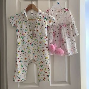 Open Edit jump suit and mini tutu rose dress. Price for both